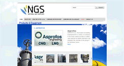 Desktop Screenshot of ngsupplies.com